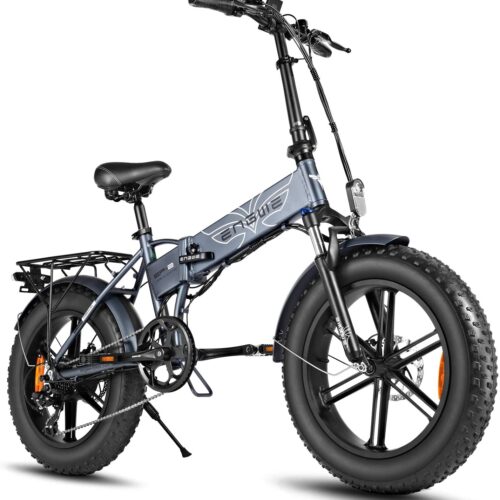 Vélo électrique pliable DuraB 500W 48V – 20 pouces, freins à disque