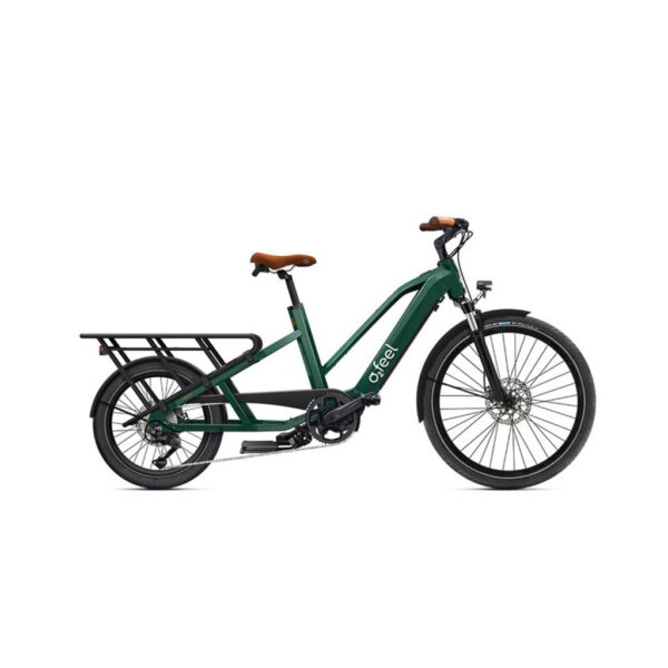 Vélo cargo longtail électrique O2Feel Equo Power 4.1